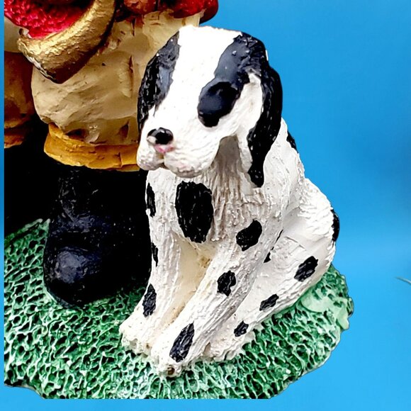 Tally-Ho Equestrian Santa Dog Ornament English Riding Lodge Fox Hunt Christmas - Picture 4 of 10